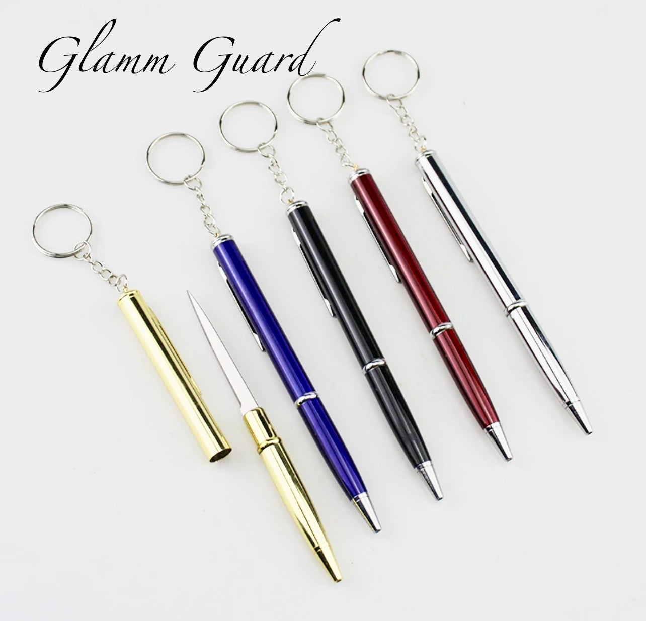 Discrete Pen- Keychain