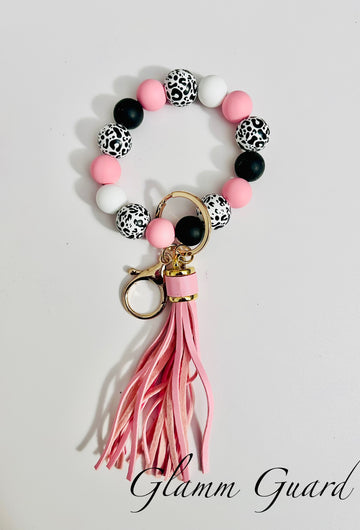 Beaded Wrislet Keychain