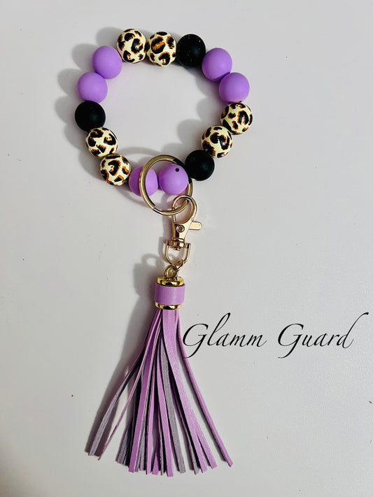 Beaded Wrislet Keychain